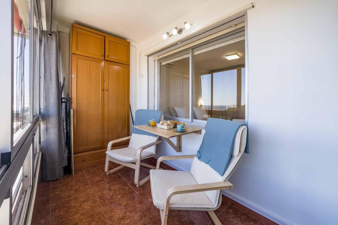 Apartamento Acogedor, Terraza, Piscina Y Mar Benalmádena Exteriör bild